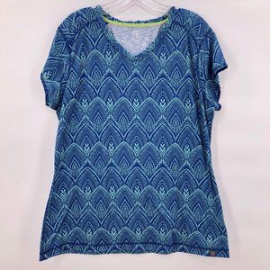 Title 9 blue print matahari top